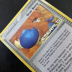 Oran Berry #80 Pokemon Emerald LP - Image 2