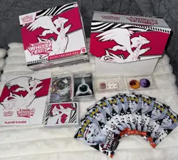 Pokemon Scarlet & Violet White Flare Elite Trainer Box ETB COMPLETE, no wrap - Image 2