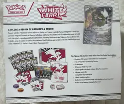 Pokemon Scarlet & Violet White Flare Elite Trainer Box ETB COMPLETE, no wrap - Image 5