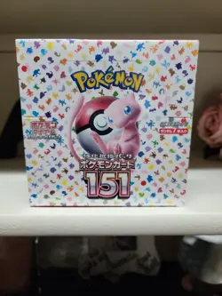 Pokemon 151 Japanese Booster Box Factory Sealed US seller With Shrink READ - Image 1