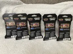 Pokemon Mega Evolution Perfect Order Lot Of 5 Sleeved Booster Packs Sealed - Image 2