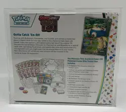 Pokemon Center Exclusive 151 MEW EN Elite Trainer Box SEALED w/Acrylic Case #2 - Image 2