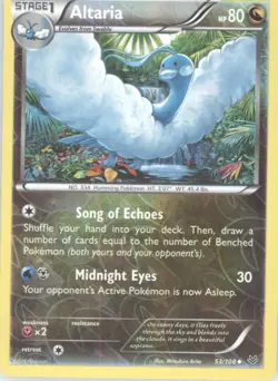 Altaria (53) Reverse Holo Pokemon tcg XY - Roaring Skies #53/108 - Image 1
