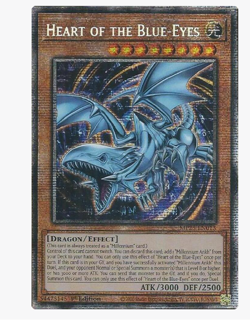 Heart of the Blue-Eyes - MP25-EN013 - Starlight Rare YuGiOh - Image 1
