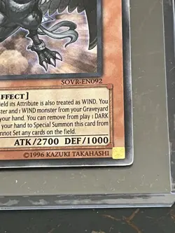 Dark Simorgh SOVR-EN092 Secret Rare 1st Edition Yu-Gi-Oh - Image 5