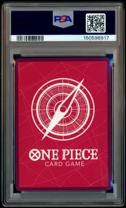 2025 ONE PIECE PROMOS BVB X ONE PIECE MATCH DAY 2025 #003 MONKEY D. LUFFY PSA 10 - Image 3