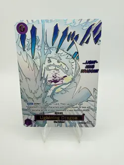 One Piece TCG Lightning Dragon Alt Art OP15-077 - Image 1