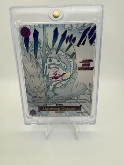 One Piece TCG Lightning Dragon Alt Art OP15-077 - Image 3
