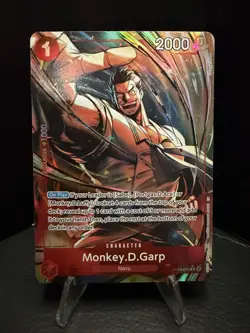 Monkey D. Garp (Alt Art) OP13-016 R Carrying on His Will - ONE PIECE TCG English - Image 1