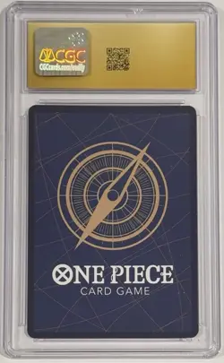 2025 One Piece Monkey D. Luffy Divine OP11-118 Alternate Art CGC 10 Pristine - Image 2