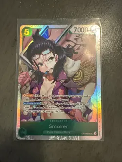 Smoker OP10-030 Super Rare Foil -SR NM - One Piece - Image 2
