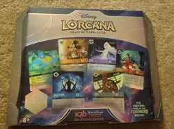 Lorcana TCG Rise of the Floodborn Disney 100 Collectors Edition Gift Set IN HAND - Image 1