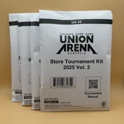 4 Kits - Union Arena Store Tournament Kit 2025 Vol. 3 English Edition Sealed - Image 1