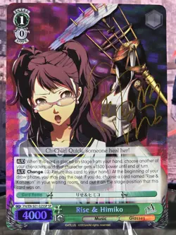 Weiss Schwarz Rise & Himiko Sp (English) - Image 3