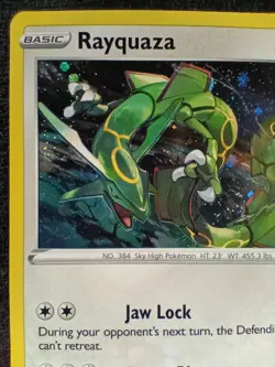 Rayquaza SWSH029 (Black Star Promo) Cosmos Holo NM - Pokemon TCG - Image 3