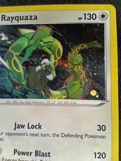 Rayquaza SWSH029 (Black Star Promo) Cosmos Holo NM - Pokemon TCG - Image 4