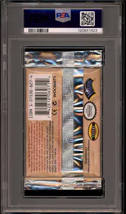 Pokemon 1999 WOTC 1st Edition Fossil Lapras Sealed Booster Pack GEM MINT PSA 10 - Image 2