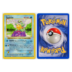 1999 Vintage Pokemon Squirtle Base Set Shadowless #63/102 LP/MP - Image 3