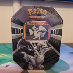 2011 Pokemon Black & White Reshiram promo tin Factory Sealed/English! - Image 1