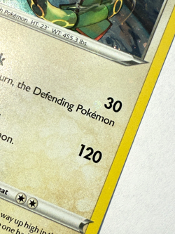 Pokemon TCG Rayquaza SWSH029 Sword & Shield Promos Holo Bleed Error - Image 3