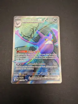 Pokemon Team Rocket's Crobat ex Full Art 217/182 DRI Destined Rivals NM - Image 1