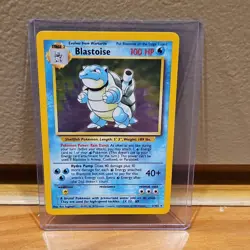 Pokemon Blastoise Base Set Holo Rare 2/102 Stage 2 100 HP English - Image 4