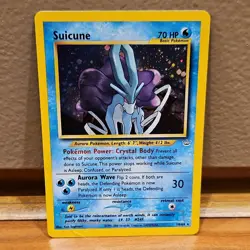 Pokemon Suicune Neo Revelation Holo Rare 14/64 Basic 70 HP Unlimited English - Image 1