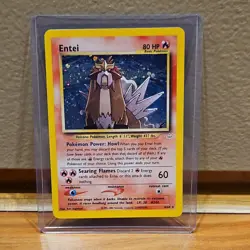 Pokemon Entei Neo Revelation Holo Rare 06/64 Basic 80 HP Unlimited English - Image 3