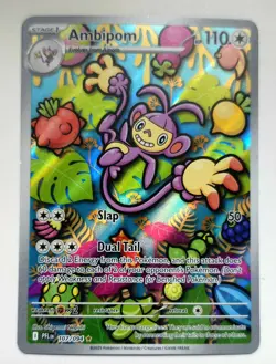 AMBIPORN - #107/094 - Pokemon TCG Phantasmal Flames Illustration Rare NM - Image 1