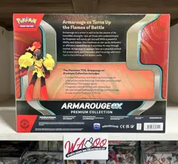 Pokemon TCG: Armarouge Ex Premium Collection Factory Sealed Box - Image 2