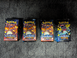 (QTY: 50) Shining Fates Booster Packs Lot, Pokemon, All Arts, Sealed, English - Image 1