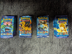 (40) XY Evolutions Booster Packs Lot, Pokemon, (10) Art Set, Sealed, English - Image 1