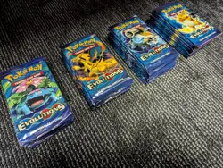 (40) XY Evolutions Booster Packs Lot, Pokemon, (10) Art Set, Sealed, English - Image 2