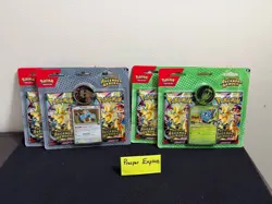 ---LOT OF 4---Pokemon TCG Ascended Heroes 2 Pack Blister - Komala and Tangela - Image 1
