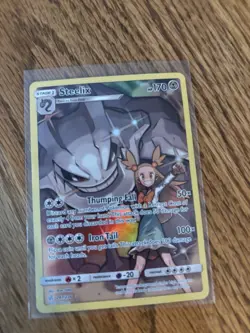 Pokemon Steelix Secret Rare 247/236 Sm-Cosmic Eclipse Holo Stage 1 170 HP - Image 1