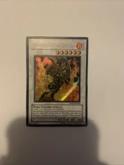 YUGIOH - FLAMVELL URUQUIZAS - SECRET RARE - HA01 - UNLIMITED - MP - Image 1