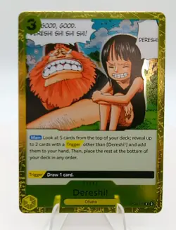 Dereshi! OP09-117 R Emperors in the New World One Piece TCG 2024 - Image 1