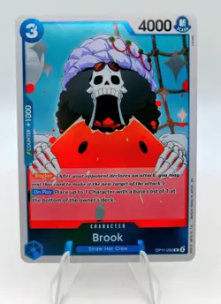 Brook OP11-056 R A Fist of Divine Speed One Piece TCG 2025 - Image 1
