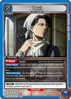Levi - UE10ST /AOT-1-110 NM - Union Arena - Image 1