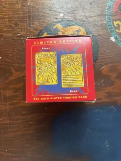 1999 Pokemon POLIWHIRL 23kt Gold Plated Card Pokeball w COA / Burger King #61 - Image 4