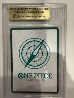 One Piece OP13-Carrying On His Will Don!! Card-Gol. D Roger Gold Alt Art BGS 9.5 - Image 2