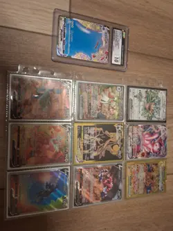 Pokemon Collectio(cards Are In Great Condition There Are 7 Big Cards And 20+ - Image 1