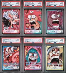 ONE PIECE CARD GAME BASE SHOP Limited Card Collection vol.1 PSA 10 SEQUENTIAL - Image 1