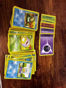 100+ Vintage WOTC Pokemon Cards Lot Base Jungle Fossil Energy - Image 1