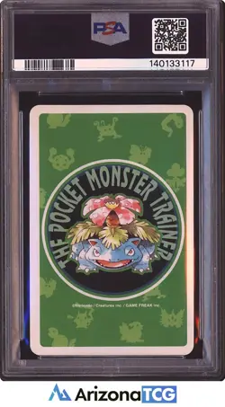 Pokemon 1996 Gym Leaders Joker Green Playing Card Japanese PSA 9 - Image 2