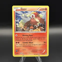Entei - 14/98 (Cosmos Holo) Promo Blister Exclusives 014/098 LP Pokemon Card - Image 1