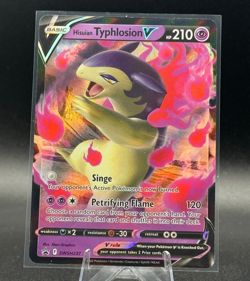 Pokemon TCG Hisuian Typhlosion V SWSH237 SWSH: Sword & Shield Promo Cards Holo - Image 1