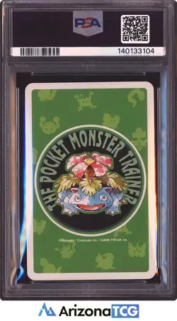 Pokemon 1996 Magikarp 129 2 Of Hearts Green Playing Card Japanese PSA 10 - Image 2