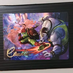 Super Combo Art Card [Gold-Stamped Signature] #44 Magic TMNT Art Series - Image 1
