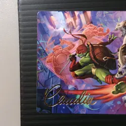 Super Combo Art Card [Gold-Stamped Signature] #44 Magic TMNT Art Series - Image 2